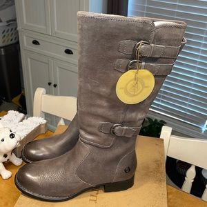 BORN ATTILA DARK GRAY BOOTS SIZE 10 BRAND NEW!!